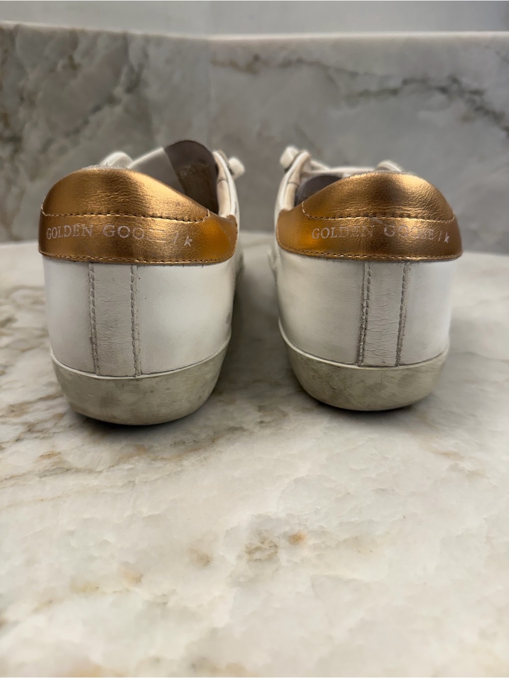 Golden Goose Superstar White & Rosegold - Picture 5 of 9